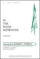 In the Bleak Midwinter SAB choral sheet music cover